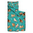thumbnail image 2 of Cartoon Shiba Inu Dog Toddler Nap Mats for Kids Preschool,Sleeping Mat Bag or Kids,Toddler Sleeping Bag,Toddler Nap Mat or Daycare, 2 of 6