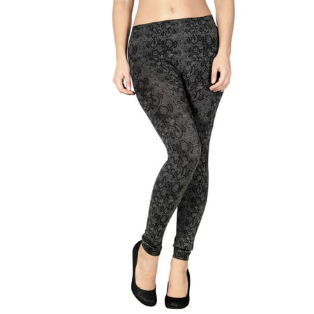 Simplicity Ladies Leggings with Python Inspired Detail, Comfortable