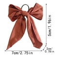 thumbnail image 3 of Bow Knot Hair Rope Simple And Cute Fabric Streamer Ponytail Hair Ring Rubber Band Sen Head Rope, Woven Hair Rope, 3 of 9