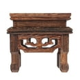 thumbnail image 1 of KAKOWELY Creative Chinese Style Flower Pot Wood Holder Craft Display Stand Display Base,3.15"X3.35"X2.95", 1 of 5