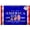 Blue 250 Anniversary 3x5, variant on 250 Anniversary USA Flag 2x3 Double Sided 3 Ply 250 year american anniversary flag Heavy Duty UV Protection Fade Resistant 2 Brass Grommets 250 Years Of Freedom
