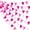 Hot Pink, variant on 32Ft Pink and Green Party Decorations Green Pink Triangle Flag Fabric Banner Pennant Garland Streamer for Witch Birthday Wizard Baby Shower Carnival Movie Witch Crown Party Decor Supplies