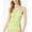 Lime, variant on Women's Printed O-Ring Halter Tankini Top (S, Limeade)