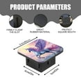 thumbnail image 2 of Hitch Cover Fits For 2-Inch Hitch,Beautiful White Unicorn With Pink Mane And Wingsrubber Trailer Hitch Cover Tube Plug Insert,Car Exterior Accessories, Receiver Tube Hitch Plug, 2 of 6