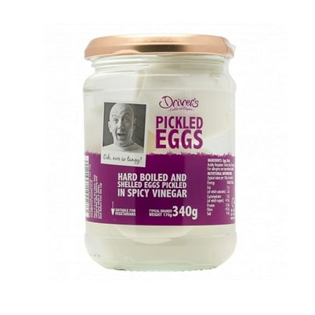 Drivers Pickled Eggs 340g (Best Spicy Pickled Eggs)
