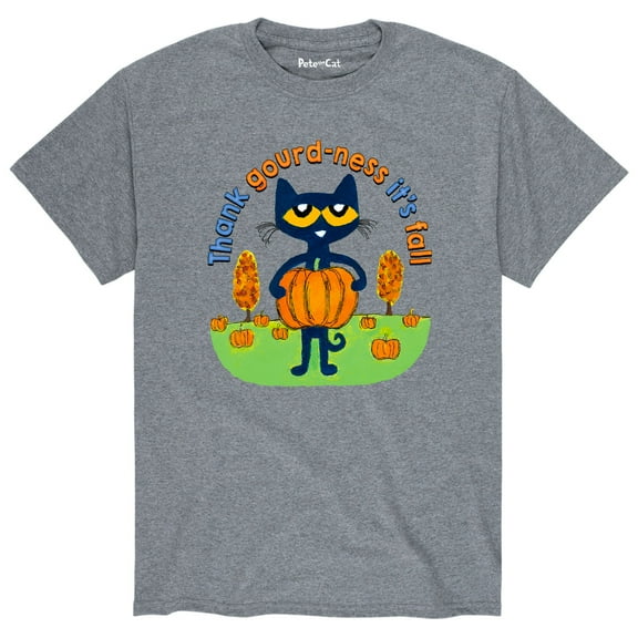 Pete The Cat - Thank Gourd - Men's Short Sleeve Graphic T-Shirt