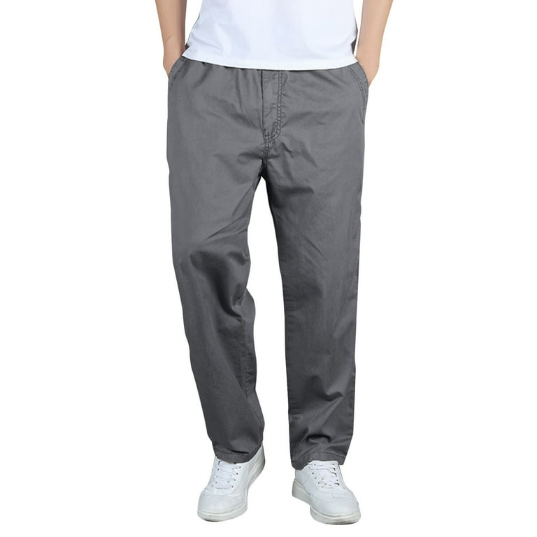 Pxiakgy jeans for men Mens Fashion Casual Loose Cotton Plus Size