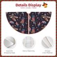 thumbnail image 4 of KLL Statue Of Liberty Eagle Christmas Tree Skirt 30" ,Party Decorations Farmhouse for Christmas Decorations Holiday Party, 4 of 6