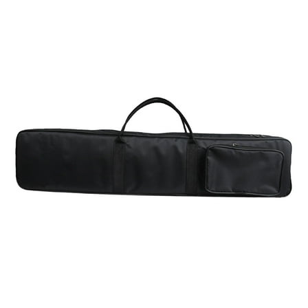 Kokiya Carrying Case Bag Thickened Padded Flute Protection Can Hold 7 Flutes Adjustable
