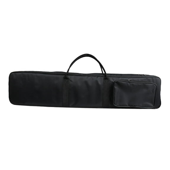 Kokiya Carrying Case Bag Thickened Padded Flute Protection Can Hold 7 Flutes Adjustable