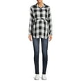 thumbnail image 2 of Oh! Mamma Maternity Women's Distressed Skinny Jeans with Full Panel (Women's & Women's Plus), 2 of 6