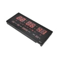 thumbnail image 4 of Digital Wall Clock, Plug In Use Aluminum Alloy Plastic Material Gym Wall Clock  For Office For Public Place For School EU Plug, 4 of 8