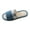 Navy, variant on Mepaouo Womens Mens Unisex Home Slippers Linen Cotton Open Toe Soft Non Slip Summer Beach Slides