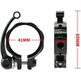 thumbnail image 2 of Bike 40/41mm Seatpost Clamp Lock Ultra-Light CNC Aluminum Alloy Modified 14 Inch Quick Release Bicycle Seat Tube Clip for Folding Bike,MTB,Road Bike, 2 of 8