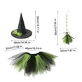 thumbnail image 2 of Wovilon Halloween Decor Halloween Carnival Party COS Witch Dress Up Children's Witch Makeup Decoration, 2 of 4