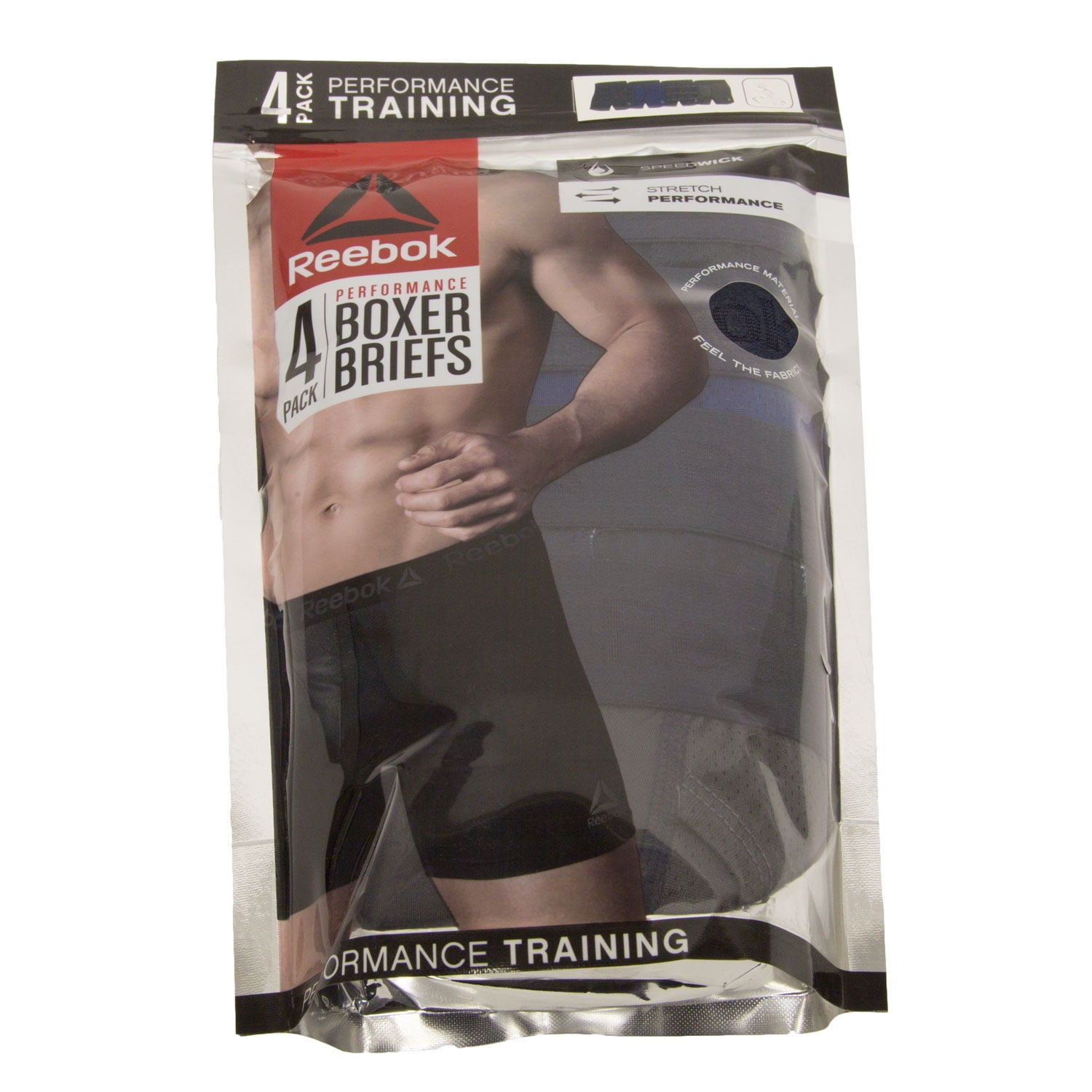 reebok performance boxer briefs 4 pack