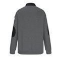 thumbnail image 4 of Goodtrade8 Zip Mock Neck Mens Tops Long Sleeve Half Zipper Color Block Long Sleeve Casual Sweatshirts for Men, 4 of 5