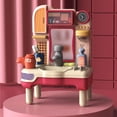 thumbnail image 3 of 2pcs Play Bathroom Toys with Water Wash Basin Vanity Sink Toys Children Zulema none, 3 of 8