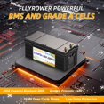 thumbnail image 4 of Batería FLLYROWER 36 V 100 Ah LiFePO4 con BMS inteligente, 4 of 7