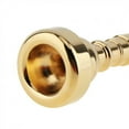 thumbnail image 6 of Copper Alloy Trumpet Mouthpiece for Bach Gold Coated With Rich Tone Accessories, 6 of 9