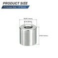 thumbnail image 2 of Uxcell Stainless Steel Spacers, Stainless Steel Bushing Screw Standoff Unthreaded Round Spacer 6mmx14mmx14mm, 2 of 5