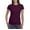 Wine, variant on WNEGSTG Short Sleeve Shirts for Women Basic Cotton Crew Neck Slim Fit Tee Tunic Length T Shirt Gold