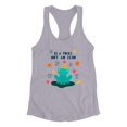 thumbnail image 3 of Be A Voice Not An Echo Racerback Tank Women -Image by Shutterstock, Female Large, 3 of 4