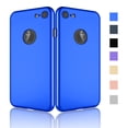 thumbnail image 1 of iPhone 8 Case, iPhone 7 Case, Hard Plastic Case 360 Full Body Shockproof Heavy Duty Protection With Tempered Glass Screen Protector Case For Apple iPhone 7 / iPhone 8 -Space Black, 1 of 4