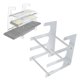thumbnail image 5 of Soporte De Exhibición De Teclado Acrílico, Soporte De Almacenamiento De Escritorio De 3 Niveles Para Teclado Mecánico Para Juegos, Diseño Universal, Para Almacenamiento Y, 5 of 7
