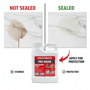 Stone Pro Pro Sealer Impregnating Sealer for Sealing Marble, Granite, Travertine, Tile & Grout (1 Pint – 16 Fl Oz)