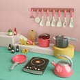 thumbnail image 2 of Children Play House Kitchen Girls Toys Kitchen Items Rice Cooker Cooking Miniature Food Simulation Utensils Kids Kitchen Toy Set, 2 of 7