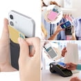 thumbnail image 2 of Phone Wallet, Card Holder Silicone Double Phone Pocket 3 Pack, 2 of 5