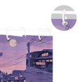 thumbnail image 5 of Yayeee Shower Curtain with Hooks 72"x72" Waterproof Fabric Bathroom Hanging Decor, Black Cat Walking, 5 of 5