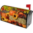 thumbnail image 3 of Fall Mailbox Covers Magnetic Standard Size 18 X 21 Pumpkin Sunflower Maple Leaf Autumn Thanksgiving Harvest Decorations Mailbox Wrap Post Letter Box Cover Decor for Outdoor Home Garden, 3 of 6
