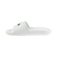 thumbnail image 4 of Lacoste Croco 119 1 CMA Men's Slides White/Green 7-37cma0018-082, 4 of 6