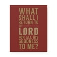 thumbnail image 6 of Scripture Walls Psalm 116:12 What Shall I Return Christian Wall Art Bible Verse Print Ready To Hang Unframed, 6 of 17