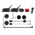 thumbnail image 2 of TFixol Teleheer V6 casco de motocicleta Bluetooth 5,1 auriculares, sistema de comunicación de intercomunicación TFixol  walkie-talkie para moto, 2 of 7