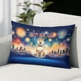 thumbnail image 2 of Happy New Year with Shiba Inu Fireworks Holiday Xmas Winter 2025 Pillowcase Double Sided Shibas Dog Lovers Gifts Idea Pillow Case Covers - 00025, 2 of 3