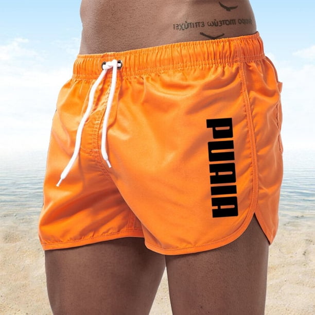 Bañadores deportivos para hombre, ropa de playa de lujo, pantalones cortos de secado rápido, para gimnasio y correr, novedad de verano Fivean unisex