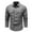 Grey, variant on Men Shirts Long Sleeve Solid Color Coat Pocket Shirt Autumn Male Leisure Retro Western Style Hoodless Casual Wear Men's Oversized Tee Summer Tops Streetwear