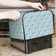 thumbnail image 7 of Gaeub blue Scarf Bear Print 2 Slice Toaster Cover, Toaster Bags,Small Appliance Toaster Cover for Kitchen,Toaster Oven Dustproof Cover, 7 of 7