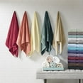 thumbnail image 4 of Madison Park 8-Piece Luxury Cotton Towel Set, 800GSM Bath Towels, Ultra Soft & Absorbent, Brown, 4 of 9