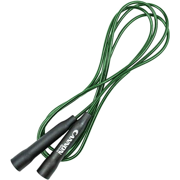 Cannon Sports Standard Poly Speed Jump Rope, 9-Feet, Green