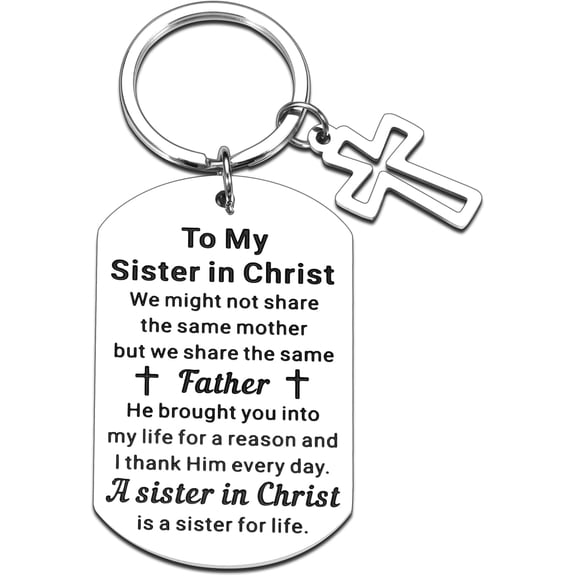 Sisters in Christ Gifts for Women Christian Gifts Secret Sister Gifts Faith Religious Gifts for Sister in Christ Best Friendship Gift for Friends Women Inspirational Gifts for Sister in Christ
