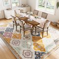 thumbnail image 6 of EnHomee 8x10 Area Rugs for Living Room Bedroom Vintage Indoor Carpet Rugs Machine Washable Area Rug,Colorful, 6 of 10