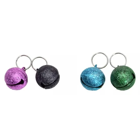 Coastal Frosted Assorted Designer Cat Bells, (2 Per Pack)