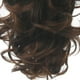 thumbnail image 3 of WORGEOUS 1pc Peluca de pelo sintético rizado Mandíbulas Pinza Garra Curl Colas de caballo Extensiones de cabello Clip Postizo para mujeres y niñas (1T33), 3 of 8