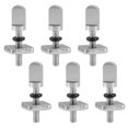 thumbnail image 2 of 3 piezas/6 piezas Tornillos para aletas de tabla de surf M4 Pernos para aletas de surf Tornillos para aletas deslizantes de tabla larga Clavos para aletas individuales, 6 piezas, 2 of 5