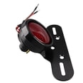 thumbnail image 3 of M Buder Luz Trasera De Freno Y Parada Para Motocicleta Estilo Retro Chopper Bobber Universal 12V 0.5W Color Negro Lente Roja Accesorios Iluminación, 3 of 9