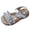 style-15 Silver, variant on Gubotare Sandals for Kids Girls Baby Boys Girls Summer Lightweight Soft Sole Open-Toe Outdoor Leather Athletic Sandals Size 11.5 (Beige,Little Kids 11.5)